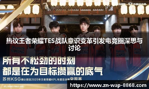 热议王者荣耀TES战队意识变革引发电竞圈深思与讨论